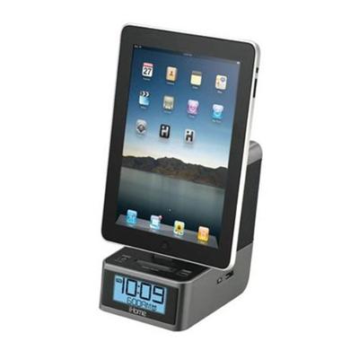 Dual Alarm Stereo Clock Radio for your iPad/iPhone/iPod with FM Preset Station Memory