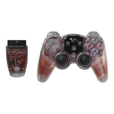 Dreamgear Dgpn-525 Lava Glow Rf Wireless Controller - Game Pad - Wireless - Red - For Sony Playstation 2