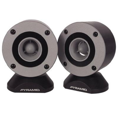 Pyle Tw28 300 Watt Aluminum Bullet Horn In Enclosure W/swivel Housing - Pair