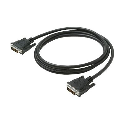 Steren Electronics 506 906 DVI cable single link DVI D M to DVI D M 6 ft molded thumbscrews black
