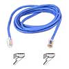 CAT5e RJ-45M to RJ-45M Snagless 7' Patch cable Blue