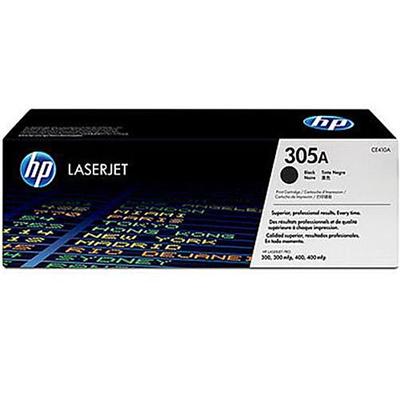 305A Black LaserJet Toner Cartridge with Smart Printing Technology