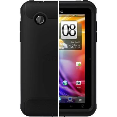 HTC EVO View 4G / Flyer Defender Series Case - Black