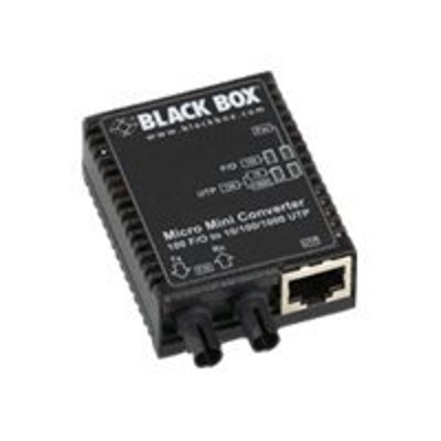 Black Box LMC403A Micro Mini Media Converter Fiber media converter Ethernet Fast Ethernet Gigabit Ethernet 10Base T 100Base FX 100Base TX 1000Base T
