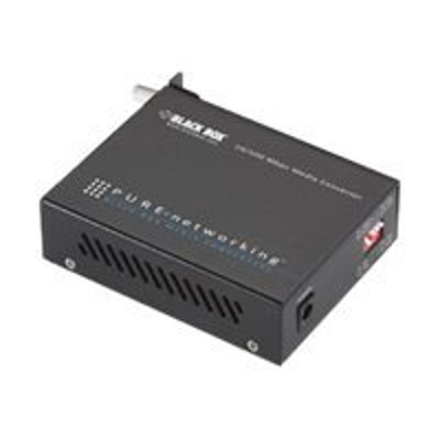Black Box LHC202A UK Pure Networking 10BASE T 100BASE TX Media Converter Fiber media converter Ethernet Fast Ethernet 10Base T 100Base FX 100Base TX