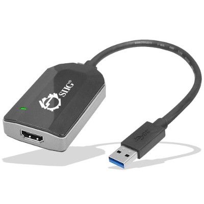 SIIG JU H20111 S1 USB 3.0 to HDMI DVI Multi Monitor Video Adapter External video adapter SuperSpeed USB 3.0 HDMI
