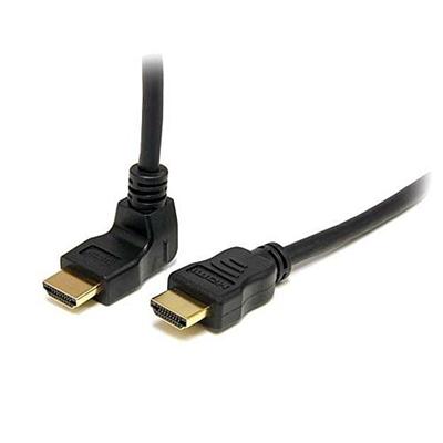 90° Upward Angled High Speed HDMI Cable - HDMI - M/M - video / audio cable - HDMI - 6 ft