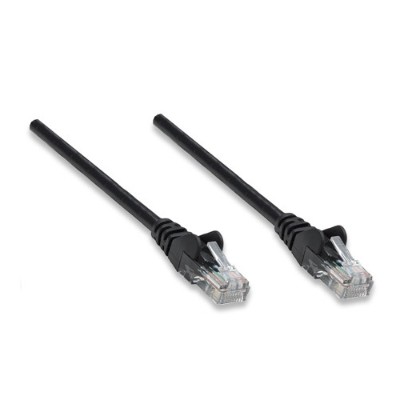 Intellinet Network Solutions 320740 3ft Cat5e RJ 45 Male RJ 45 Male UTP Patch Cable Black