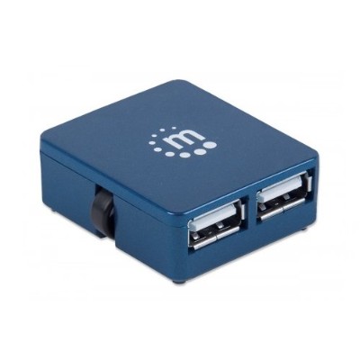 Manhattan 160605 4 Port High Speed USB Micro Hub