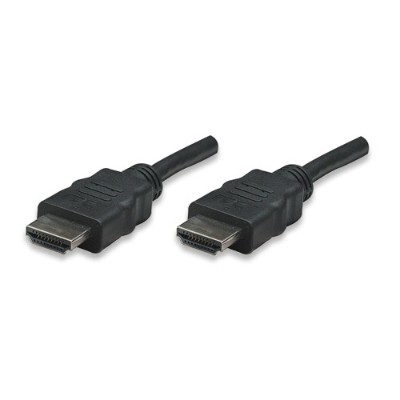 Manhattan 306126 High Speed HDMI Cable 4K 3D HDMI Male to Male Shielded Black 3m 10ft