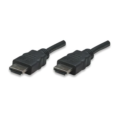 Manhattan 308441 High Speed HDMI Cable HDMI Male to Male Shielded Black 7.5m 25ft