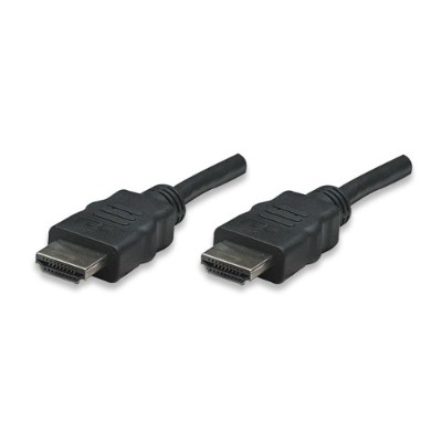 Manhattan 322539 High Speed HDMI Cable HDMI Male to Male Shielded Black 10m 33ft