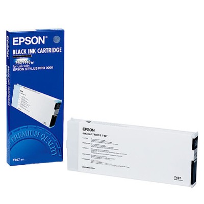 Epson T407011 200 ml black original ink cartridge for Color Proofer 9000 Stylus Pro 9000 Pro 9000 Print Engine