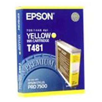 Epson T481011 110 ml yellow original ink cartridge for Stylus Pro 7500 Pro 7500 PS