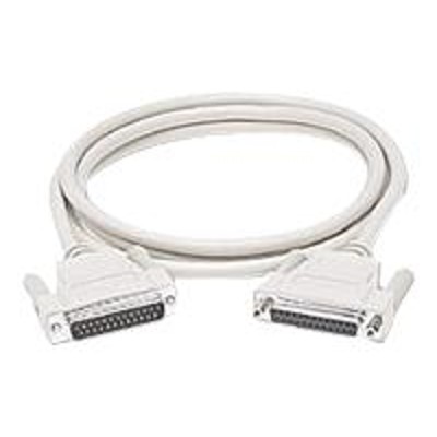 Cables To Go 02662 Serial cable DB 25 M to DB 25 F 50 ft white