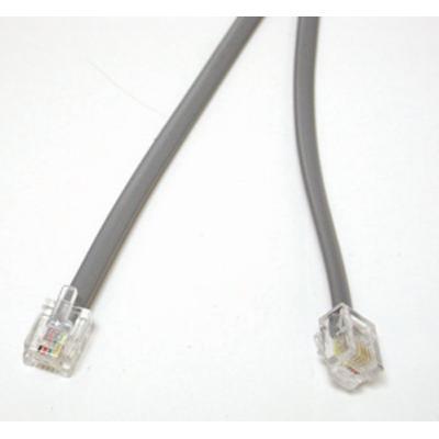 Cables To Go 02970 7FT RJ11 MODULAR TELEPHONE CABLE Phone cable RJ 11 M to RJ 11 M 7 ft