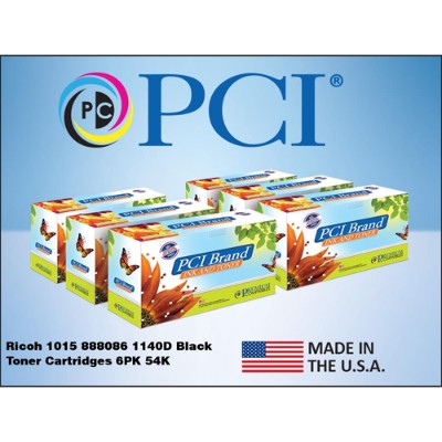 UPC 845161004753 product image for Premium Compatibles 888086PC PCI Ricoh 888086 6 Pack Black Toner Cartridges 54K  | upcitemdb.com