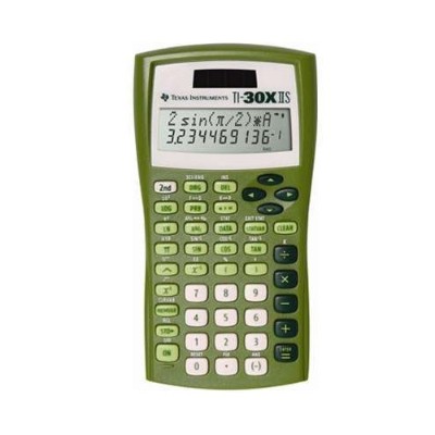 Texas Instruments 30XIIS TBL 1L1 AR TI30XIIS Scientific Calculator Lime Green