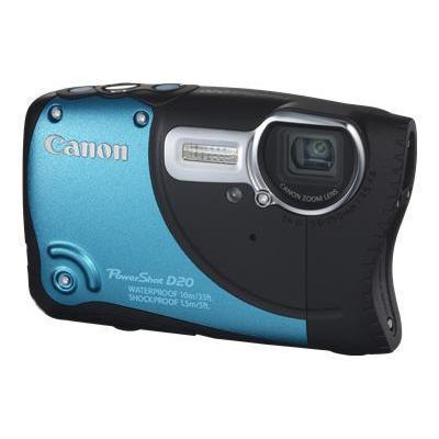 Canon PowerShot D20 12.1 Megapixel Compact Camera - Blue