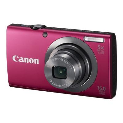 Canon - PowerShot A2300 160-Megapixel Digital Camera - Red