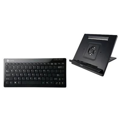 Bundle Notebook Stand Black/Bluetooth Keyboard
