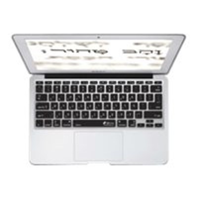 KB Covers HEB M11 CB 2 Hebrew Notebook keyboard cover black for Apple MacBook Air 11.6 in