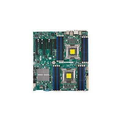 Super Micro MBD-X9DAI-B SUPERMICRO X9DAi - Motherboard - extended ATX - LGA2011 Socket - 2 CPUs supported - C602 - USB 3.0 FireWire - 2 x Gigabit LAN - HD Audi Super Micro MBD-X9DAI-B SUPERMICRO X9DAi - Motherboard - extended ATX - LGA2011 Socket - 2 CPUs supported - C602 - USB 3.0 FireWire - 2 x Gigabit LAN - HD Audi