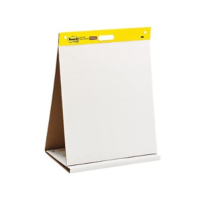 3M 563R Tabletop Easel Pad White 20 in x 23 in 20sheets pad