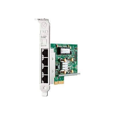 Hewlett Packard Enterprise 647594 B21 331T Network adapter PCIe 2.0 x4 low profile Gigabit Ethernet x 4 for ProLiant DL20 Gen9 DL560 Gen9 ML10 Gen9 M