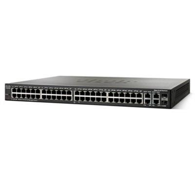 Cisco SG500X 48P K9 NA Small Business SG500X 48P Switch L3 managed 48 x 10 100 1000 PoE 4 x 10 Gigabit SFP rack mountable PoE
