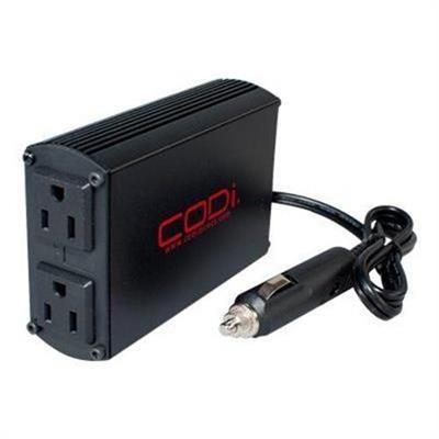 CODI A03016 120 Watt Auto Power Inverter DC to AC power inverter 120 Watt output connectors 2