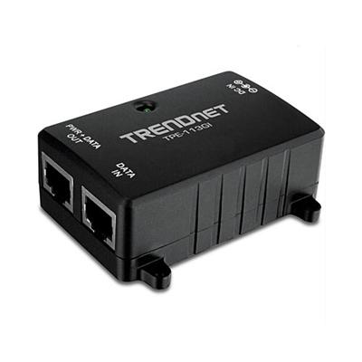 TRENDnet TPE 113GI TPE 113GI PoE injector AC 100 240 V 15.4 Watt output connectors 1