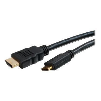 Cables To Go 40306 High Speed 1m High Speed HDMI to HDMI Mini Cable with Ethernet 3.3ft HDMI with Ethernet cable HDMI HDMI M to mini HDMI M 3.3 ft
