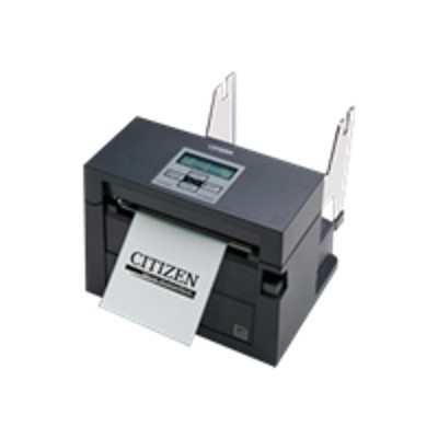 Citizen CL S400DTU R CU CL S400DT Label printer thermal paper Roll 4.65 in 203 dpi up to 360 inch min USB serial cutter