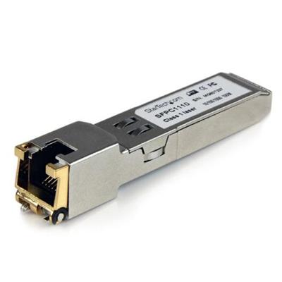 StarTech.com SFPC1110 Cisco Compatible Gigabit RJ45 Copper SFP Transceiver Mini GBIC with Digital Diagnostics Monitoring 1000Base T