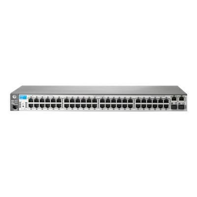 Hewlett Packard Enterprise J9626A ABA Aruba 2620 48 Switch L4 managed 48 x 10 100 2 x 10 100 1000 2 x SFP rack mountable