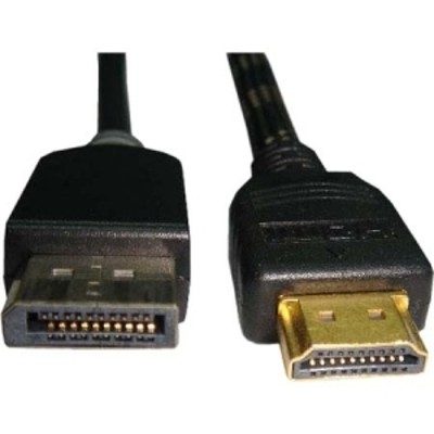 Unirise USA HDMIDP 10F MM 10ft HDMI to Displayport Cable Male Male Black