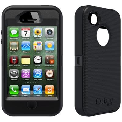 iPhone 4s Defender Case - Black