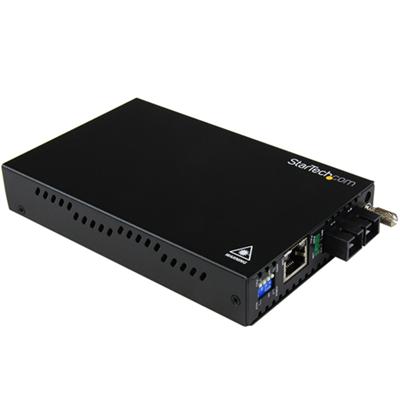 StarTech.com ET91000SC2 Gigabit Ethernet Multi Mode Fiber Media Converter SC 550m 1000 Mbps