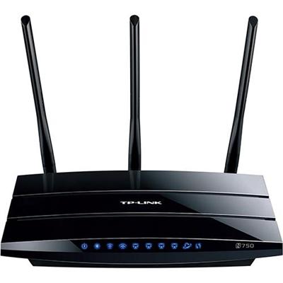 TP Link TL WDR4300 TL WDR4300 N750 Dual Band Gigabit Router with Twin USB Ports Wireless router 4 port switch GigE 802.11a b g n Dual Band