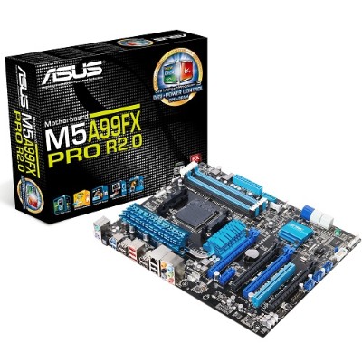 ASUS M5A99FX PRO R2.0 M5A99FX PRO R2.0 Motherboard ATX Socket AM3 AMD 990FX USB 3.0 Gigabit LAN HD Audio 8 channel