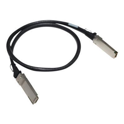 Hewlett Packard Enterprise JG326A X240 Direct Attach Cable Network cable QSFP to QSFP 3.3 ft for 5900AF 48 FlexFabric 1.92 11908