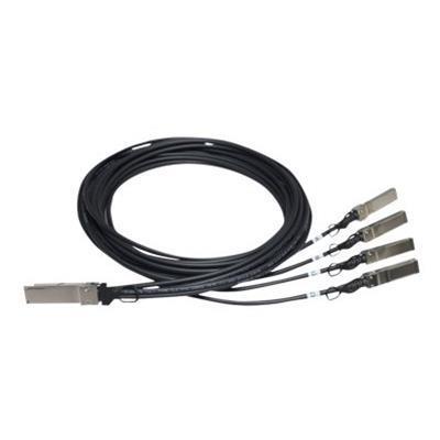 Hewlett Packard Enterprise JG331A X240 Direct Attach Copper Splitter Cable - Network cable - SFP+ to QSFP+ - 16.4 ft - for 5900AF-48 FlexFabric 1.92 11908 Hewlett Packard Enterprise JG331A X240 Direct Attach Copper Splitter Cable - Network cable - SFP+ to QSFP+ - 16.4 ft - for 5900AF-48 FlexFabric 1.92 11908