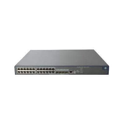 Hewlett Packard Enterprise JG241A ABA 5500 24G PoE EI Switch with 2 Interface Slots Switch L4 managed 24 x 10 100 1000 PoE 4 x shared SFP rack mo