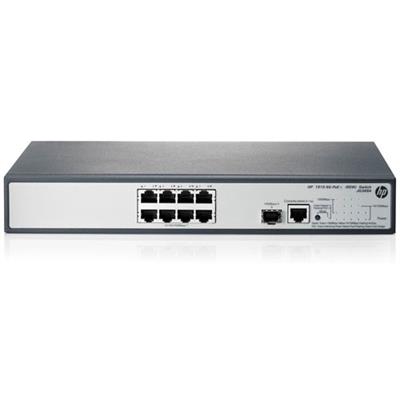 Hp Jg349a 1910-8g-poe  (65w) Switch - Switch - 8 Ports - Managed - Rack-mountable
