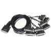 8-port DTE DB-25M Fan-out Cable
