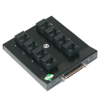 8-port DTE RJ-45 Connector Box