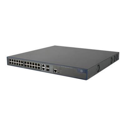 Hewlett Packard Enterprise JD313B#ABA 3100-24-PoE v2 EI Switch - Switch - managed - 24 x 10/100 (PoE) + 2 x combo Gigabit SFP - rack-mountable - PoE Hewlett Packard Enterprise JD313B#ABA 3100-24-PoE v2 EI Switch - Switch - managed - 24 x 10/100 (PoE) + 2 x combo Gigabit SFP - rack-mountable - PoE
