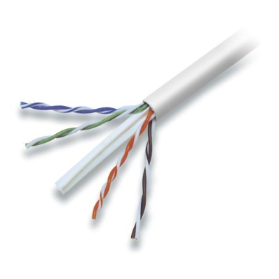 Belkin TAA704 1000WH R Bulk cable 1000 ft UTP CAT 6 riser solid white