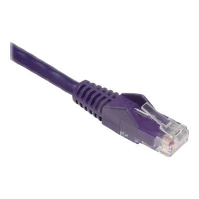 TrippLite N201 150 PU 150ft Cat6 Gigabit Snagless Molded Patch Cable RJ45 M M Purple 150 Patch cable RJ 45 M to RJ 45 M 150 ft UTP CAT 6 molded
